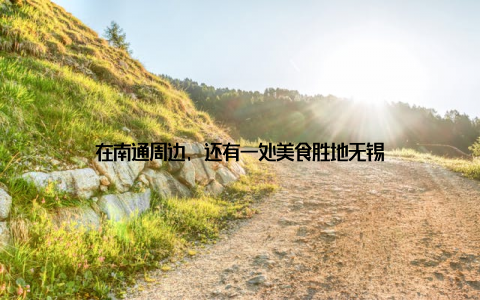 在南通周边, 还有一处美食胜地无锡